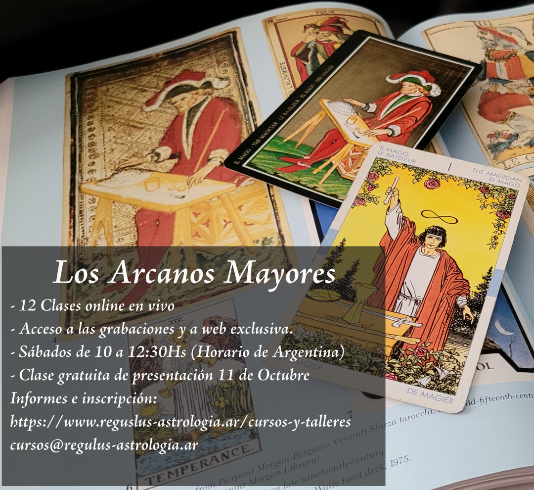 AM2025 - Flyer del Curso Arcanos Mayores 2025